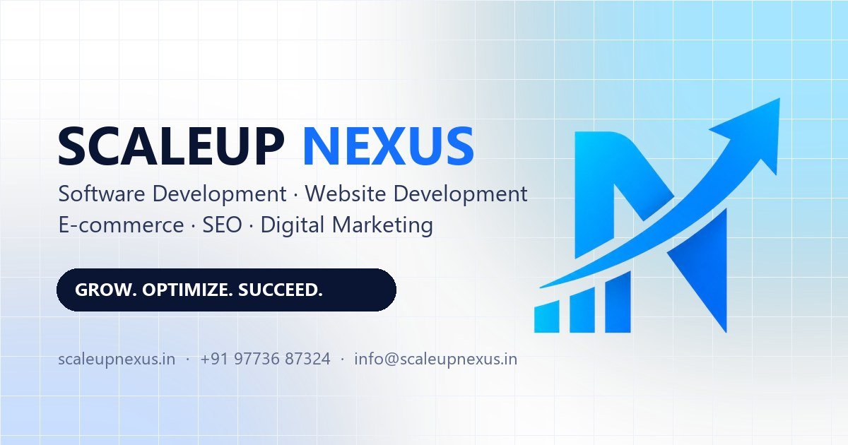 ScaleUp Nexus – Software Development, Website Development & Digital ...