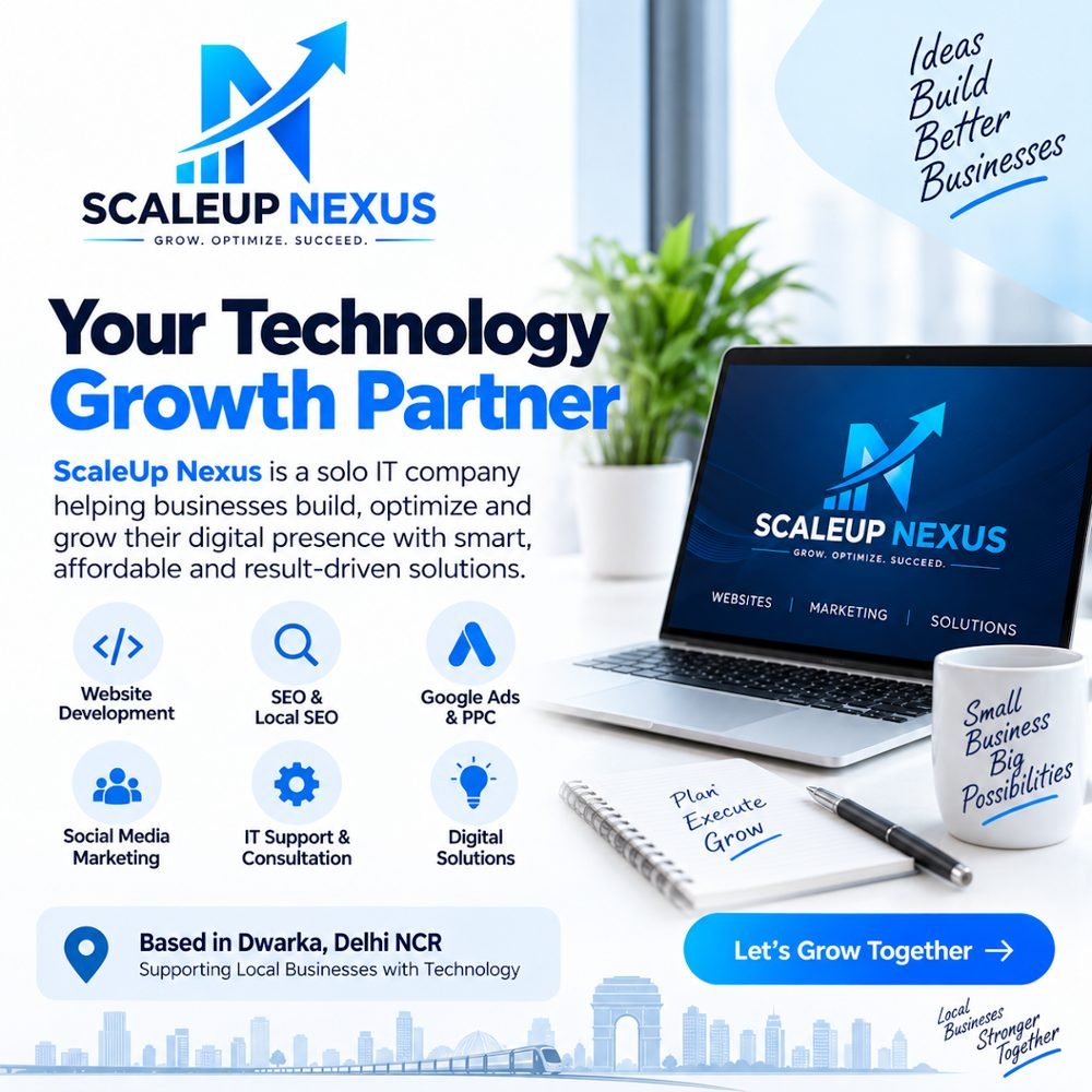 Your Technology Growth Partner — ScaleUp Nexus